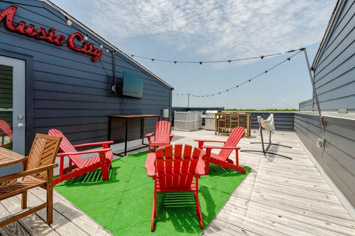 Carrie Underwood'S East Side Rooftop Game Room Nashville Exterior foto