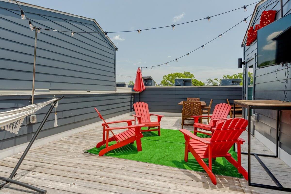 Carrie Underwood'S East Side Rooftop Game Room Nashville Exterior foto
